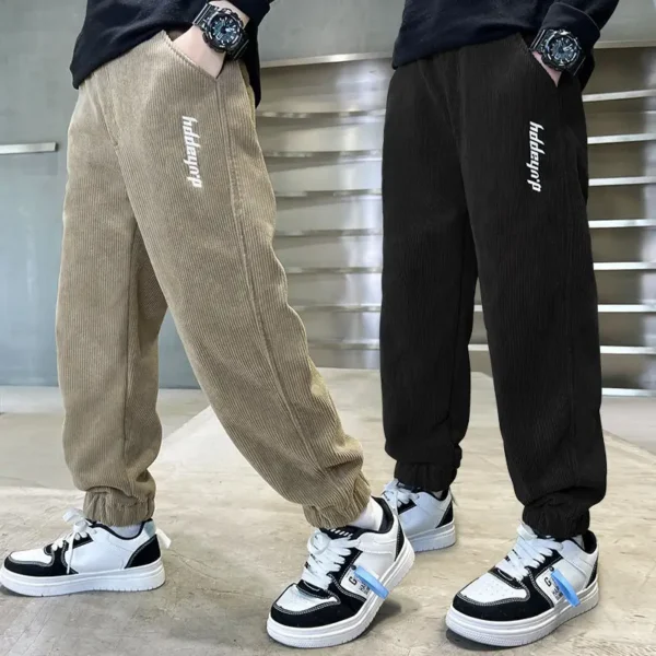 Spring Autumn Cotton Boys Pants Children Trousers Casual Kids Sports Pants 3 4 5 6 7 8 9 10 11 12 13 Years Teenager Boys Clothes - Image 5