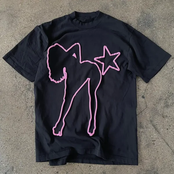 Harajuku Brent Faiyaz Print street graphic t shirt American y2k top oversized Couples streetwear goth shirts women clothes - Image 5