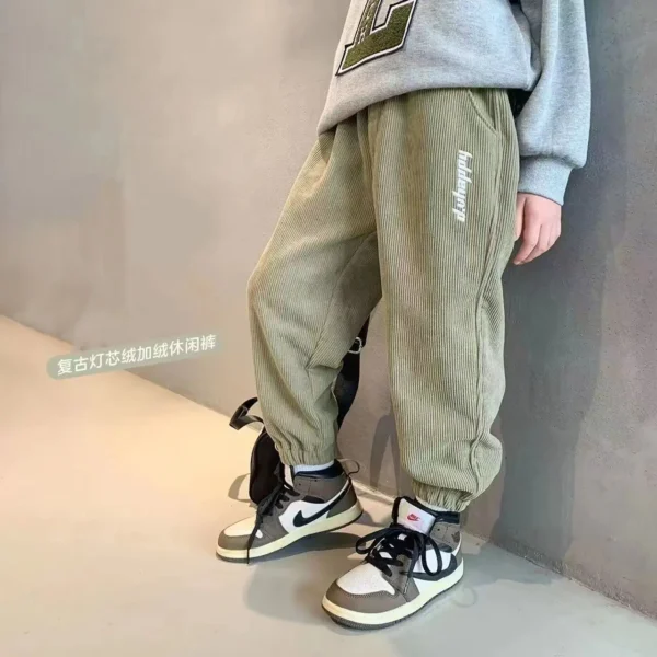 Spring Autumn Cotton Boys Pants Children Trousers Casual Kids Sports Pants 3 4 5 6 7 8 9 10 11 12 13 Years Teenager Boys Clothes - Image 8