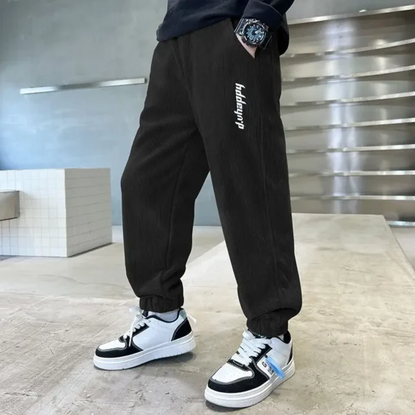 Spring Autumn Cotton Boys Pants Children Trousers Casual Kids Sports Pants 3 4 5 6 7 8 9 10 11 12 13 Years Teenager Boys Clothes - Image 2