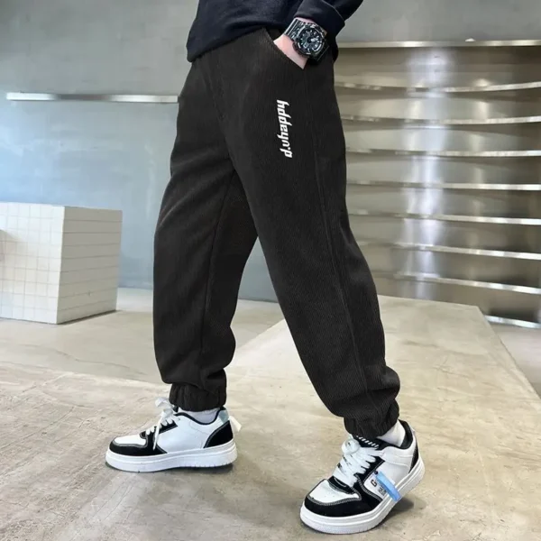 Spring Autumn Cotton Boys Pants Children Trousers Casual Kids Sports Pants 3 4 5 6 7 8 9 10 11 12 13 Years Teenager Boys Clothes - Image 6